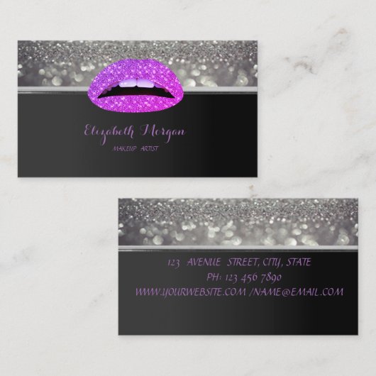 Professionele stijlvolle vormgeving, liften visitekaartje (Voorkant / Achterkant)