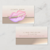 Professionele stijlvolle vormgeving, liften visitekaartje (Voorkant / Achterkant)