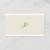 Professionele stijlvolle vormgeving visitekaartje (Voorkant)