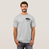 Professionele stortwagen transportbedrijf t-shirt (Voorkant volledig)