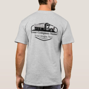 Professionele stortwagen transportbedrijf  t-shirt
