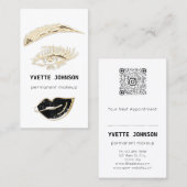 Professionele streepjes en streepjescodes maken Lo Visitekaartje (Voorkant / Achterkant)