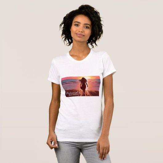 Professionele Sunset Watcher T-shirt (Voorkant volledig)