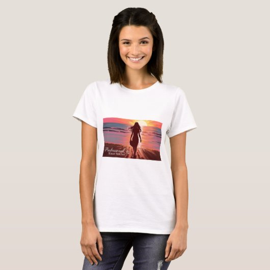 Professionele Sunset Watcher T-shirt (Voorkant volledig)