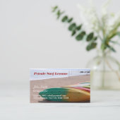 Professionele surfen-Visitekaartjes Visitekaartje (Staand voorkant)