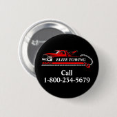 Professionele Takelwagen Service Ronde Button 5,7 Cm (Voorkant /achterkant)