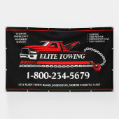 Professionele Takelwagen Service Spandoek (Horizontaal)