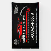 Professionele Takelwagen Service Spandoek (Verticaal)