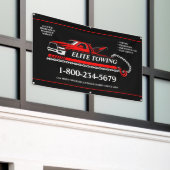 Professionele Takelwagen Service Spandoek (Buitenkant Gebouw)
