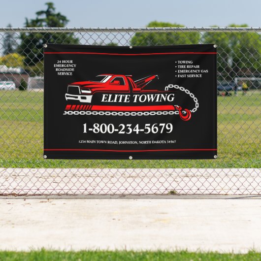 Professionele Takelwagen Service Spandoek (Insitu)