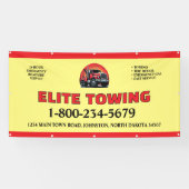 Professionele Takelwagen Service Spandoek (Horizontaal)