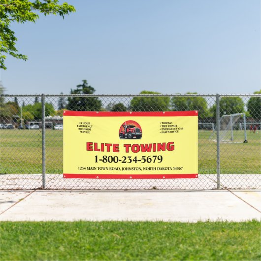 Professionele Takelwagen Service Spandoek (Insitu)