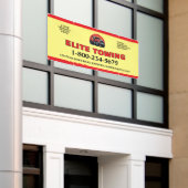 Professionele Takelwagen Service Spandoek (Buitenkant Gebouw)