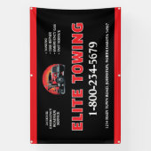 Professionele Takelwagen Service Spandoek (Verticaal)