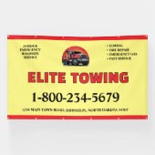 Professionele Takelwagen Service Spandoek (Horizontaal)
