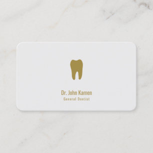 Professionele tandenkaart  Dentist Afsprakenkaartje