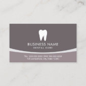 Professionele tandheelkundige Logo benoeming Afsprakenkaartje (Voorkant)