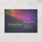 Professionele tandheelkundige tandheelkundige Roos Afsprakenkaartje (Achterkant)