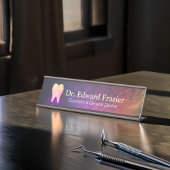 Professionele tandheelkundige tandheelkundige Roos Bureau Naambordje