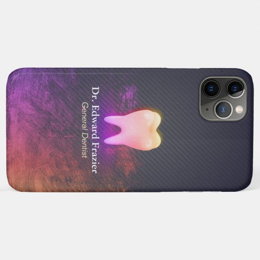 Professionele tandheelkundige tandheelkundige Roos Case-Mate iPhone Case (Achterkant (horizontaal))