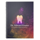 Professionele tandheelkundige tandheelkundige Roos Notitieboek (Voorkant)