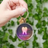 Professionele tandheelkundige tandheelkundige Roos Sleutelhanger (Hand)