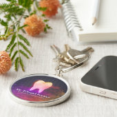 Professionele tandheelkundige tandheelkundige Roos Sleutelhanger (Zijkant)