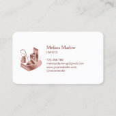 Professionele tapijtreiniging, reiniging van vloer visitekaartje (Achterkant)