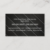 Professionele tapijtvoorziening/Carpentry-tools Visitekaartje (Achterkant)