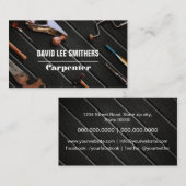 Professionele tapijtvoorziening/Carpentry-tools Visitekaartje (Voorkant / Achterkant)