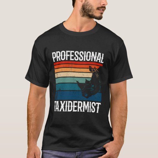 Professionele Taxidermist T-shirt (Voorkant)