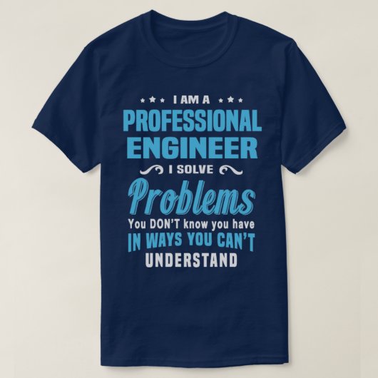 Professionele technicus 4 t-shirt (Design voorkant)