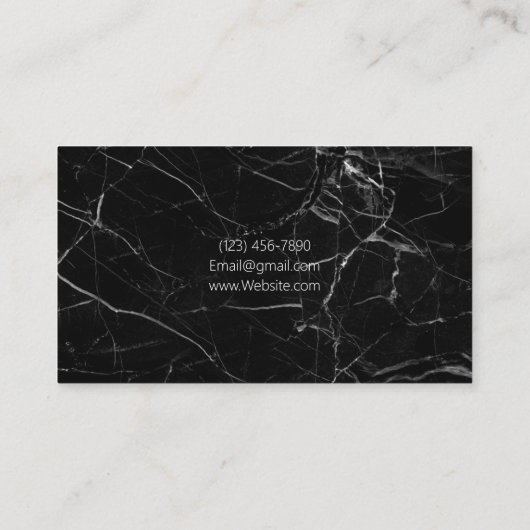 Professionele  Tegel Visitekaartjes (Achterkant)