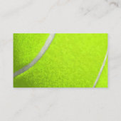 professionele tenniscoach visitekaartje (Achterkant)
