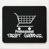 Professionele Thrift Shopper Muismat (Voorkant)