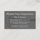 Professionele Thuisinspectie Modern Ontwerp Visitekaartje (Voorkant)