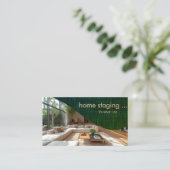 Professionele thuisstadiëring visitekaartje (Staand voorkant)