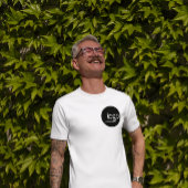 PROFESSIONELE TOEVOEGING EIGEN WIT-BEDRIJFSUNIFORM T-SHIRT