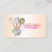 Professionele tools voor penseelbakkerij in pensee visitekaartje (Voorkant)