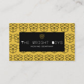 Professionele transportonderneming visitekaartje (Voorkant)