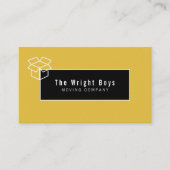 Professionele transportonderneming visitekaartje (Voorkant)