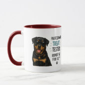 🐾 Professionele Treat Tester Grappige Honden Spre Mok (Links)