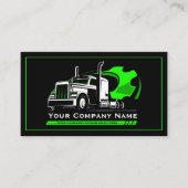 Professionele Trucking bedrijf reparatie Visitekaartje (Voorkant)