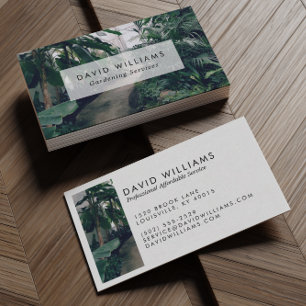 Professionele tuinarchitect Landscaping Visitekaartje