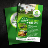 Professionele Tuinieren Landscaping Lawn Care Mow Flyer