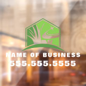 Professionele Tuinieren Lawn Care Landscaping Raamsticker (Vel 2)