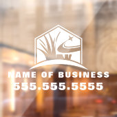 Professionele Tuinieren Lawn Care Landscaping Raamsticker (Vel 2)