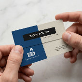 Professionele typist - Eenvoudig elegant stijlvol Mini Visitekaartje