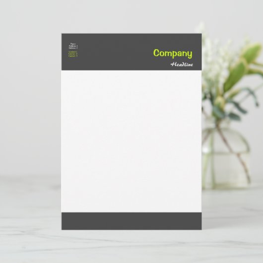 Professionele uitnodiging (Staand voorkant)