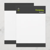 Professionele uitnodiging (Voorkant / Achterkant)